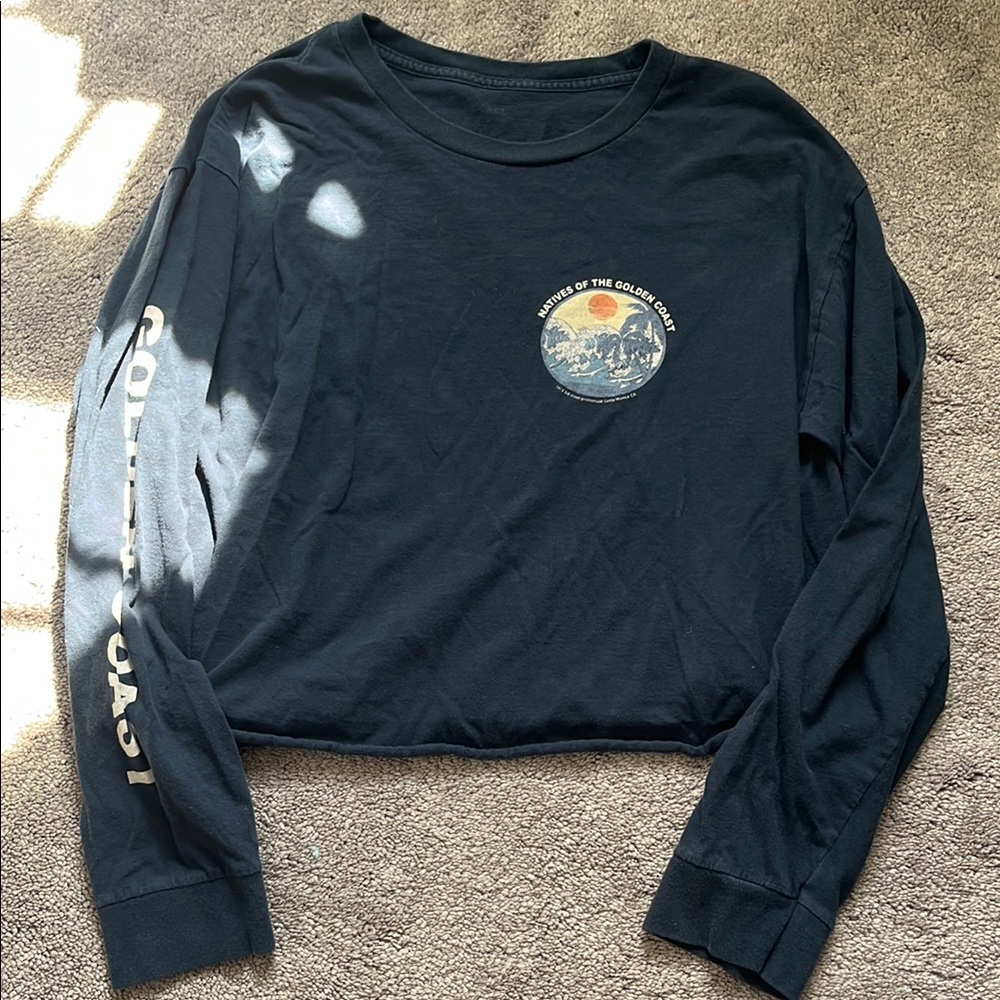 Pacsun Golden Coast Cropped Shirt